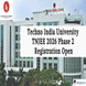 Techno India University Begins TNJEE 2026 Phase 2 Registration @tnjee.in; Apply by March 31